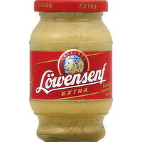 Lowensenf Mustard, Prepared, Extra Hot - 9.3 Ounce 