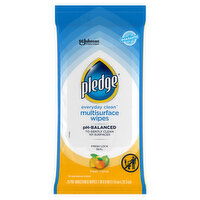 Pledge Wipes, Multisurface, Fresh Citrus - 25 Each 