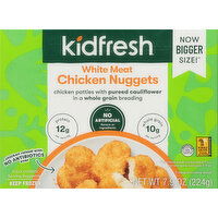 Kidfresh Chicken Nuggets, White Meat - 8 Ounce 