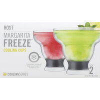 Host Cooling Cups, Margarita Freeze, 12 oz - 2 Each