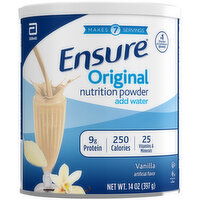 Ensure Original Nutrition Shake Vanilla Shake Mix - 14.1 Ounce 