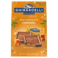 Ghirardelli Milk Chocolate, Squares, Caramel