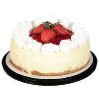 Fresh Cheese Cake, With Strawberries - 1 Each 