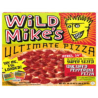 Wild Mike's Pizza, Ultimate, Rebel 14 Inch, Uncured Pepperoni, Super Sized