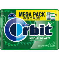 Orbit Gum, Sugarfree, Spearmint, Mega Pack - 30 Each 