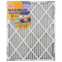 Arm & Hammer Air Filter, Plus Odor Reduction, Allergen, MERV 11 - 1 Each 