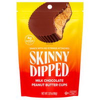 SkinnyDipped Peanut Butter Cups, Milk Chocolate - 3.17 Ounce 