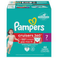 Pampers Diapers, 7 (41+ lb), Super Pack