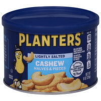 Planters Cashew, Lightly Salted, Halves & Pieces