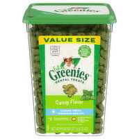 Feline Greenies Treats for Cats, Catnip Flavor, Value Size