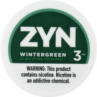 Zyn Nicotine Pouches, 3 mg, Wintergreen - 15 Each 