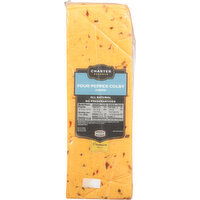 Charter Reserve Cheese, Four Pepper Colby, Premium Deli