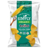 Tostitos Tortilla Chips, with Sea Salt, Organic, Yellow Corn