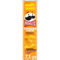 Pringles Potato Crisps Chips, Cheddar Cheese, Party Stack - 7.1 Ounce