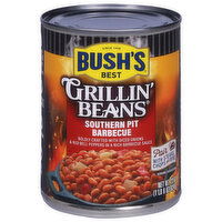 Bush's Best Grillin' Beans, Southern Pit Barbecue - 22 Ounce 