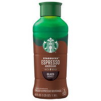 Starbucks Espresso Beverage, Chilled, Unsweet, Americano, Black