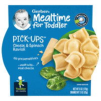 Gerber Ravioli, Cheese & Spinach, Toddler (12+ Months)