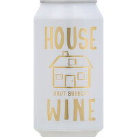 House Wine Carbonated Wine, Brut Bubbles - 375 Millilitre 