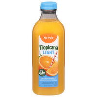 Tropicana No Pulp Light Orange Juice Beverage - 46 Fluid Ounce