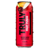 Truly Hard Seltzer, Fruit Punch - 24 Fluid ounce 