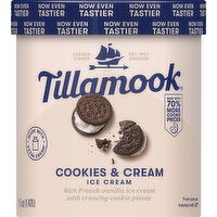 Tillamook Ice Cream, Cookies & Cream