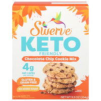 Swerve Cookie Mix, Chocolate Chip, Keto Friendly - 9.3 Ounce 