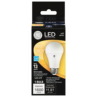 GE Light Bulb, LED A19, Soft White, 15 Watts