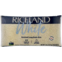 Riceland Rice, Long Grain, Enriched, White - 5 Pound 