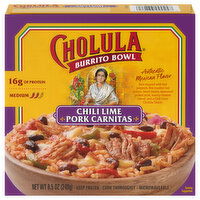 Cholula Chili Lime Carnitas Frozen Burrito Bowl