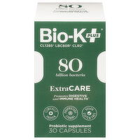 Bio-K Plus ExtraCare, Capsules - 30 Each 