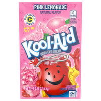 Kool-Aid Drink Mix, Pink Lemonade, Unsweetened - 0.23 Ounce 