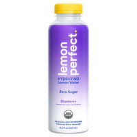 Lemon Perfect Lemon Water, Zero Sugar, Blueberry, Hydrating - 15.2 Fluid ounce 