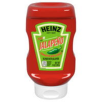 Heinz Tomato Ketchup, Jalapeno, Hot - 14 Ounce 