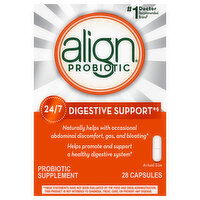 Align Probiotic Digestive Support, 24/7, Capsules - 28 Each 