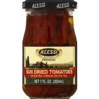 Alessi Tomatoes, Sun Dried, in Extra Virgin Olive Oil - 7 Ounce 