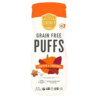 Serenity Kids Puffs, Grain Free, Pumpkin & Cinnamon - 1.5 Ounce 