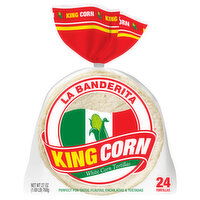 La Banderita Tortillas, King Corn, White Corn