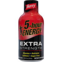 5-Hour Energy Energy Shot, Extra Strength, Berry Flavor - 1.93 Fluid ounce 