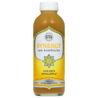 GT's Kombucha, Raw, Golden Pineapple