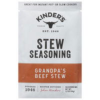 Kinder's Seasoning Mix, Grandpa's Beef Stew - 1.2 Ounce 