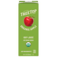 Tree Top 100% Juice, Organic, Apple - 8 Fluid Ounce