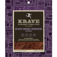 Krave Pork Cuts, Gourmet, Black Cherry Barbeque, Seasoned - 2.7 Ounce 