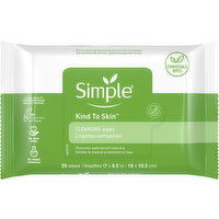 Simple Wipes, Cleansing - 25 Each 