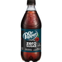 Dr Pepper Soda, Zero Sugar, Cherry