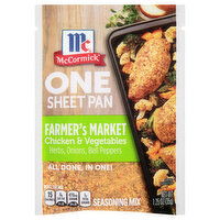 McCormick Farmer's Market Chicken & Vegetables One Sheet Pan Seasoning Mix