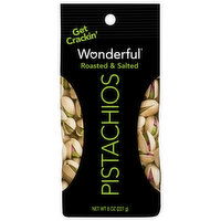 Wonderful Pistachios In Shell Roasted and Salted Pistachios - 8 Ounce