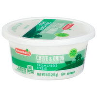 Brookshire's Chive & Onion Cream Cheese Spread - 8 Ounce 