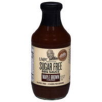 G Hughes Sugar Free Maple Brown Flavored BBQ Sauce - 18 Ounce