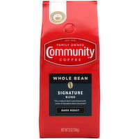 Community Dark Roast Whole Bean Ground Coffee - 12 Ounce 