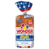 Wonder Mini Classic White Bread, Sliced White Sandwich Bread - 12 Ounce